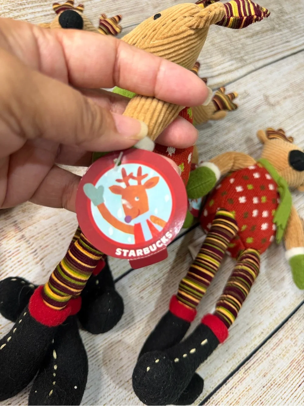 Starbucks Limited Edition 2009 Reindeer Plush Set (4) - NWT